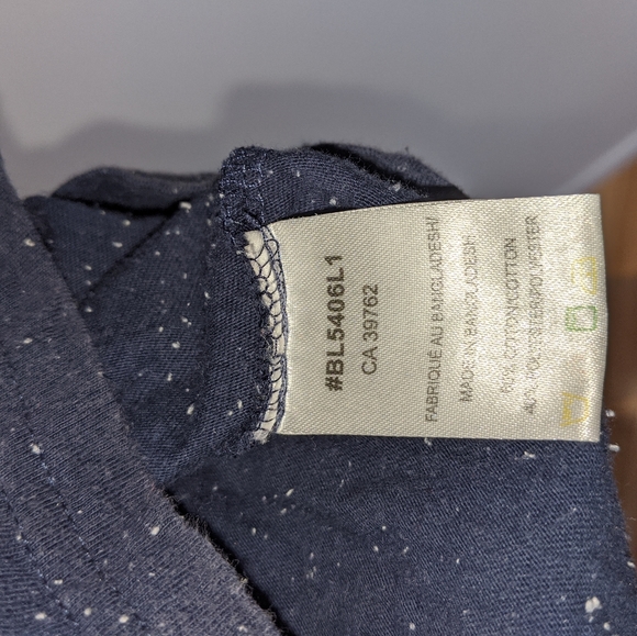 Dark Blue T-shirt with printed images - Picture 3 of 5